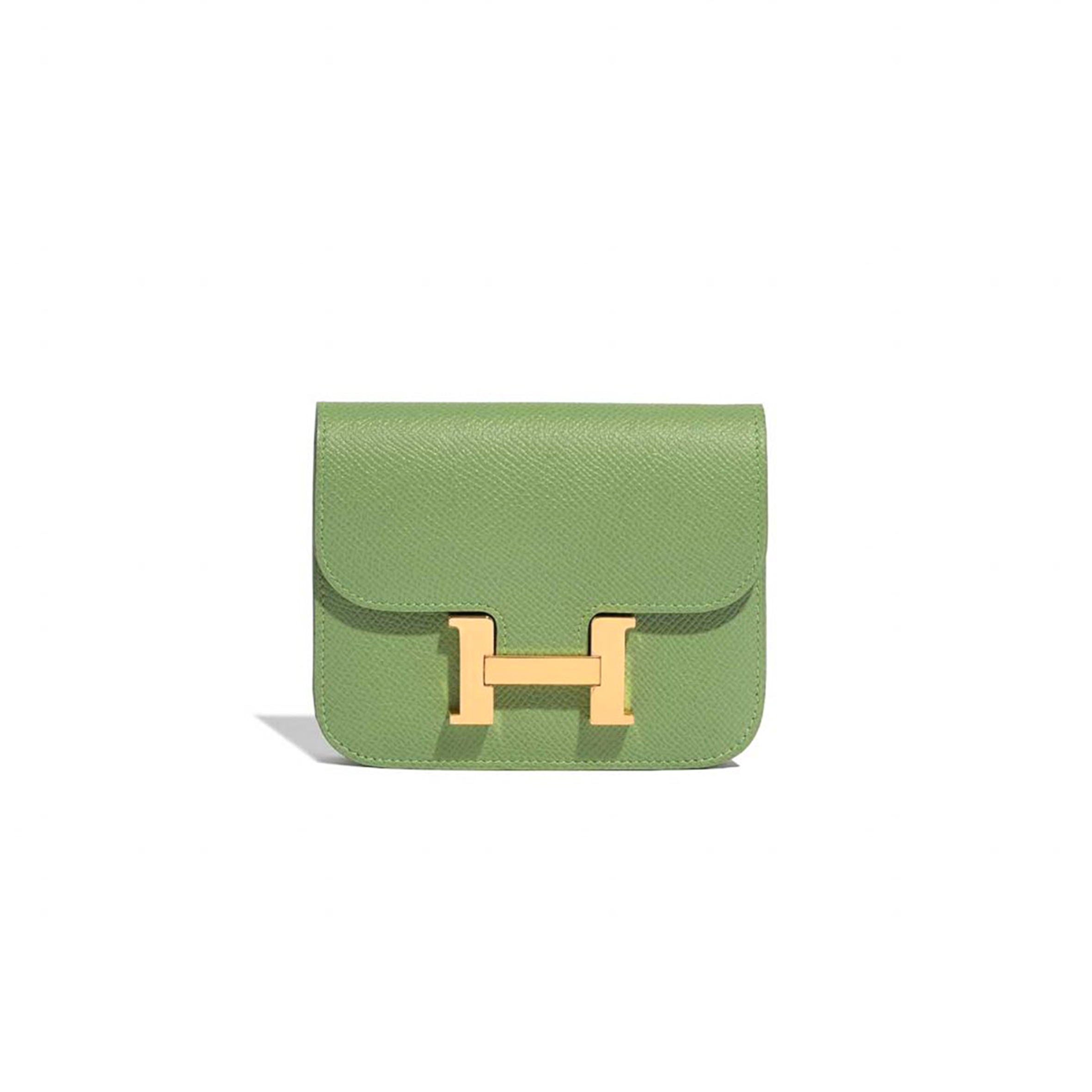 HERMES MASTER CONSTANCE SLIM WALLET EPSOM H082060CC3I(12.4*10.2*3cm)